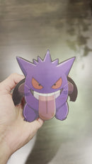 Gengar Anime 3D Sticker