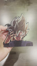Goku Ultra Instinct Anime 3D Sticker