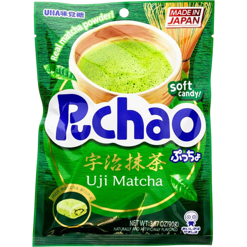 Puchao Uji Matcha Candy Peg Bag 6 Count