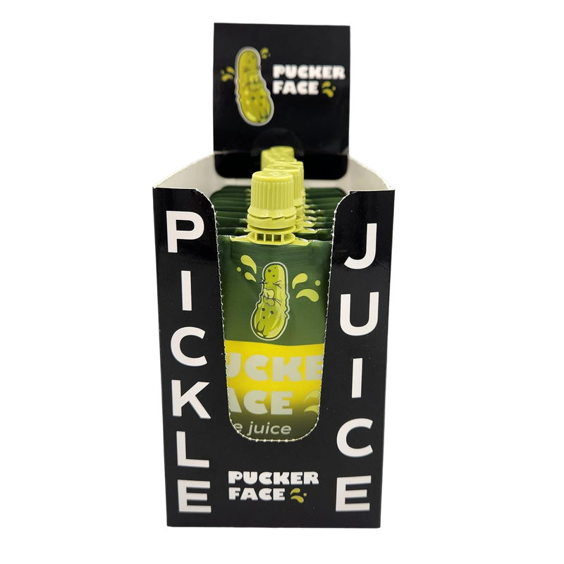 Pucker Face Pickle Juice 4 oz 10 Count
