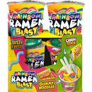 Rainbow Ramen Blast Candy Noodle Cup 12 Count
