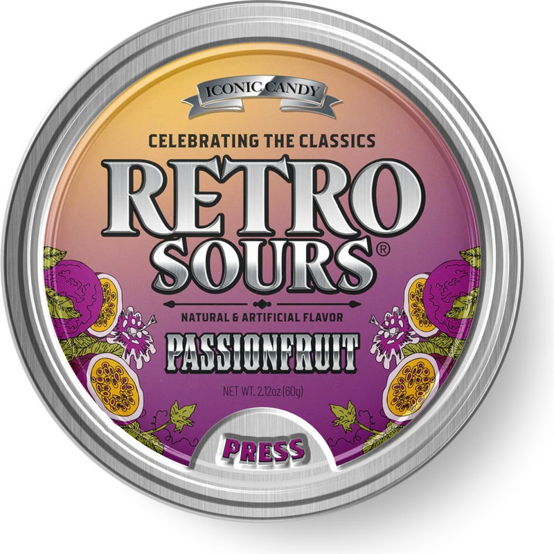 Retro Sours Passionfruit 8 Count