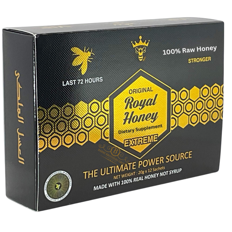 Royal Honey Black Extreme 12 Count
