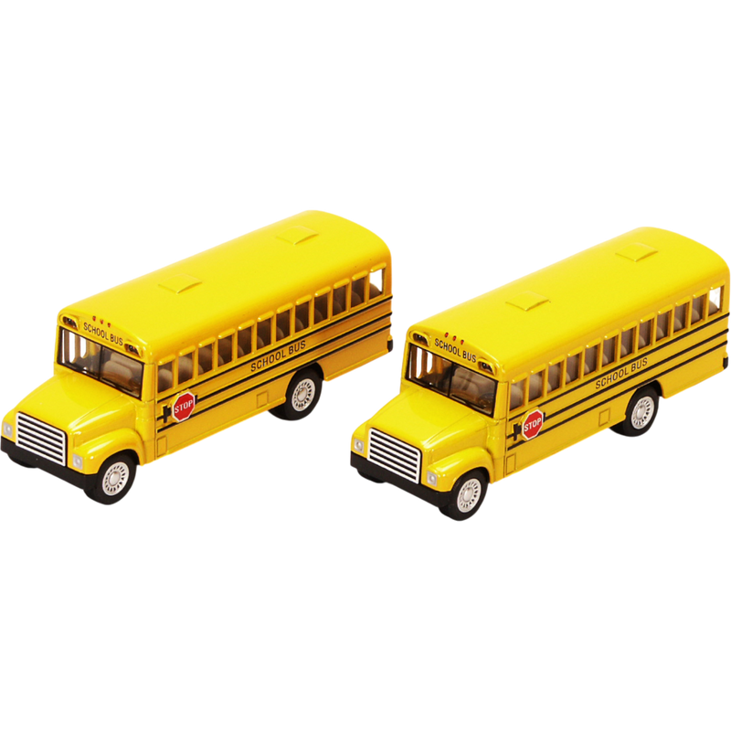 Kinsmart School Bus 5" Diecast 12 Count