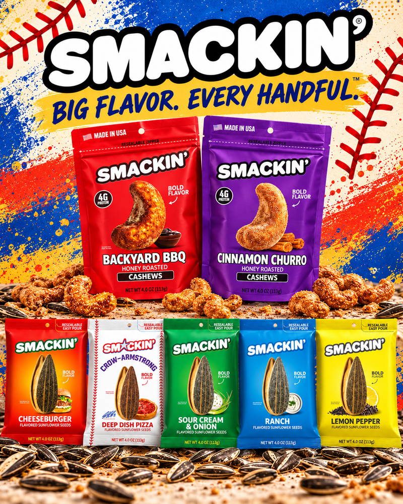 SMACKIN seeds and cashews mobile banner