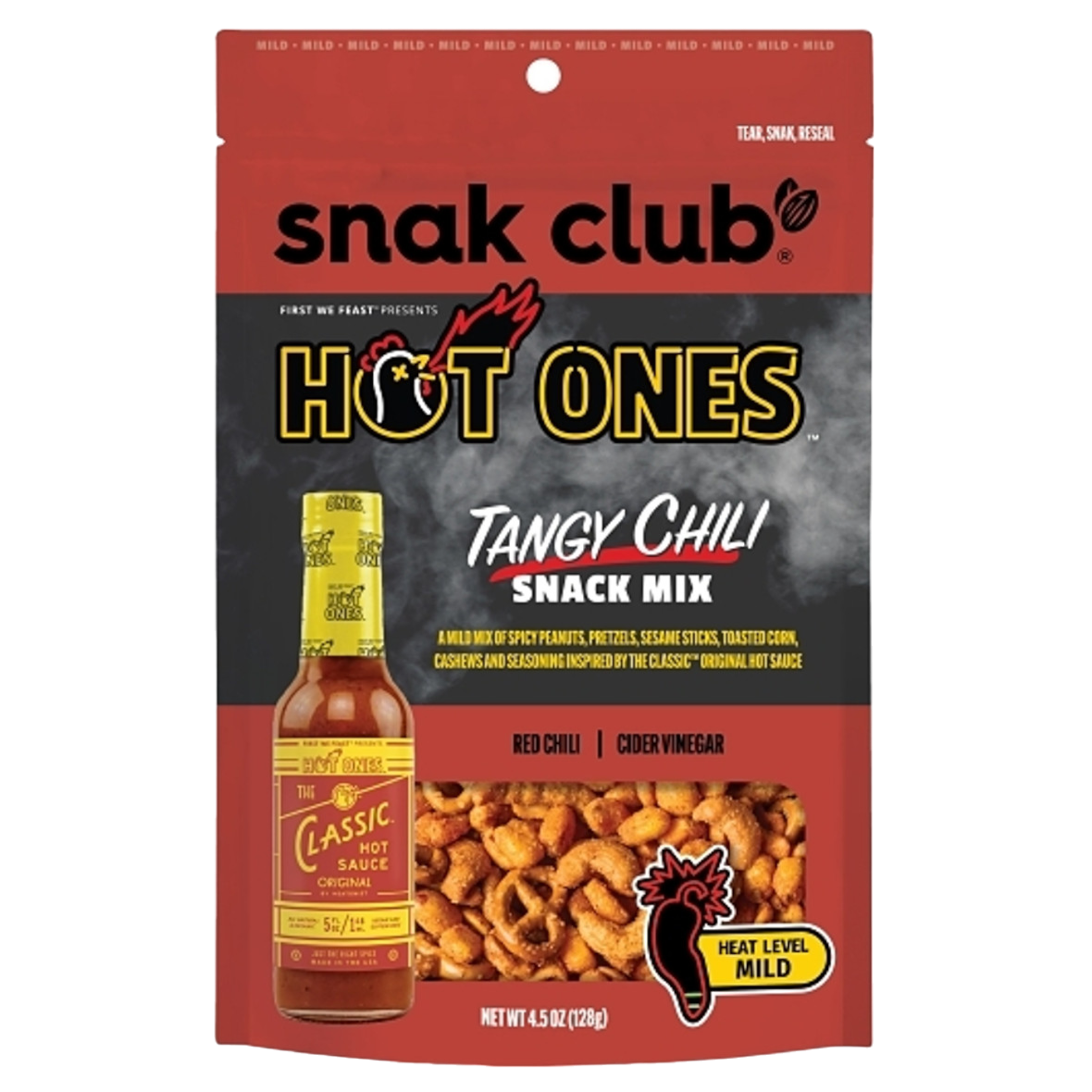 Snak Club Hot Ones Tangy Chili Snack Mix | Cow Crack Wholesale