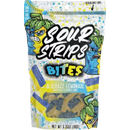Sour Strips Blue Razz Lemonade Bites 6.35 oz- 10 Count
