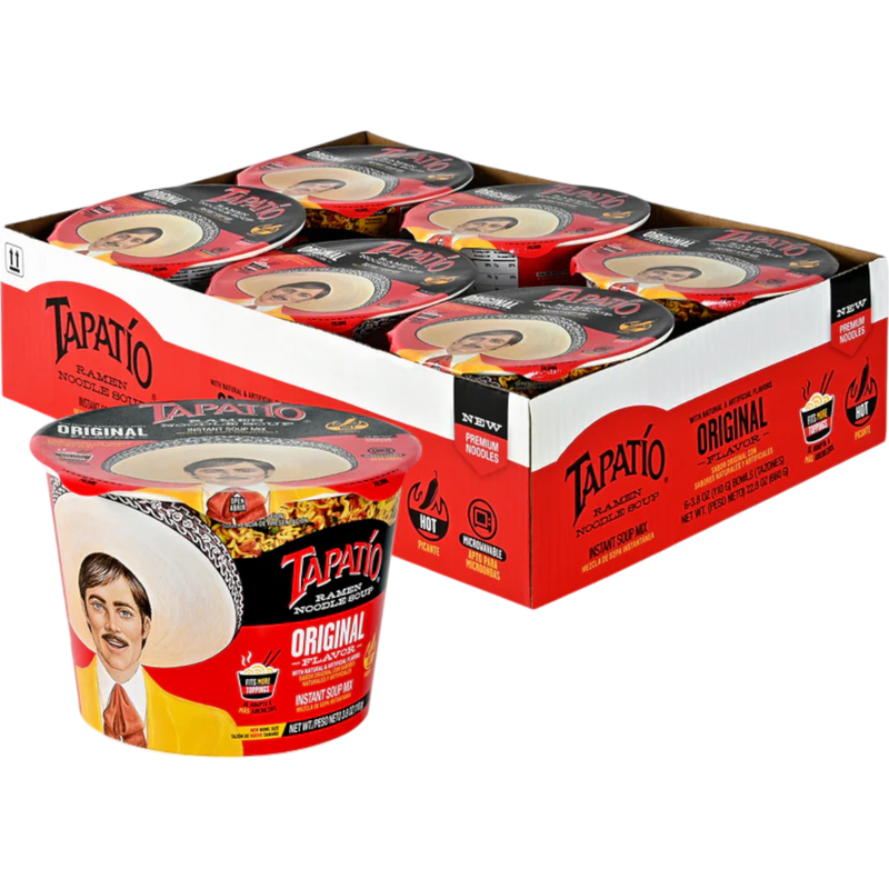 Tapatio Original Ramen Noodle Soup 6 Count