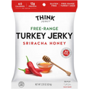 Think Turkey Jerky Sriracha Honey 2.2 oz