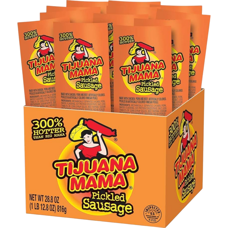 Tijuana Mama Pickled Sausage 12 Count