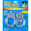 Big City Police Toy Handcuffs 12 Count