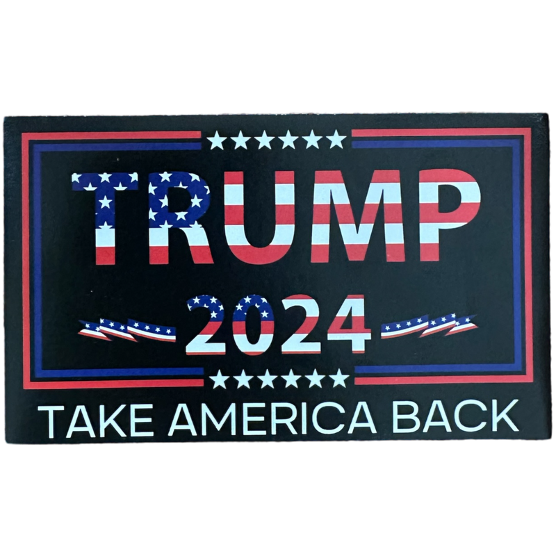 Trump 2024 Take America Back Sticker 10 Count