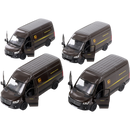 Kinsmart Mercedes-Benz Sprinter UPS Delivery Van Diecast 1/48 Scale 12 Count