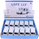 Kinsmart United States Postal Service (USPS)® Vehicle 1/34 Scale 12 Count