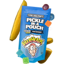 Van Holten's Warheads Extreme Sour Blue Raspberry Dill Pickle in a Pouch 12 Count