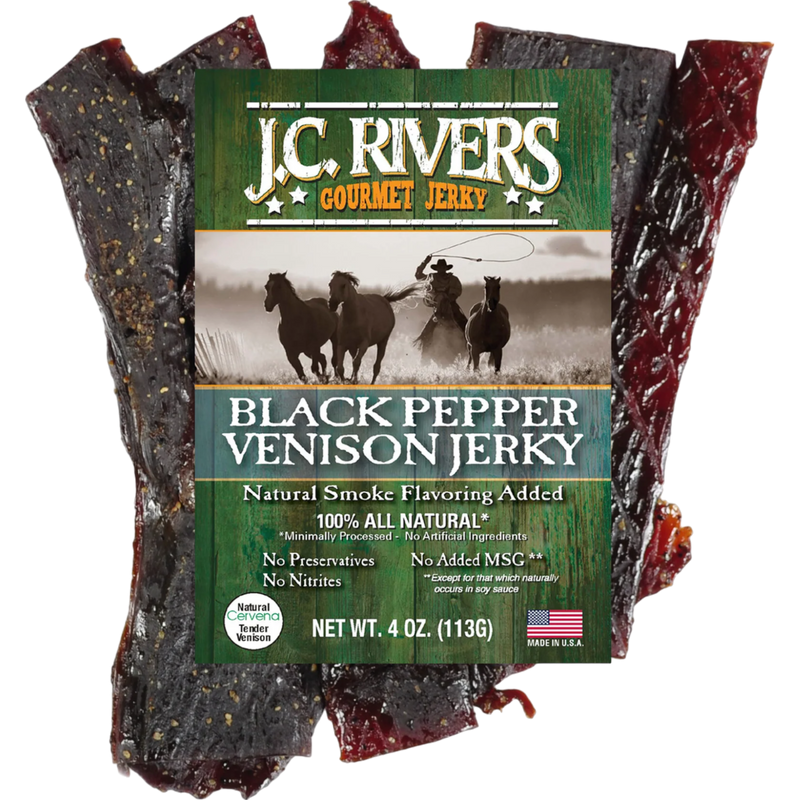 J.C. Rivers Black Pepper Venison 2 oz