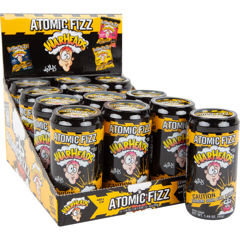 Warheads Atomic Fizz Candy 12 Count