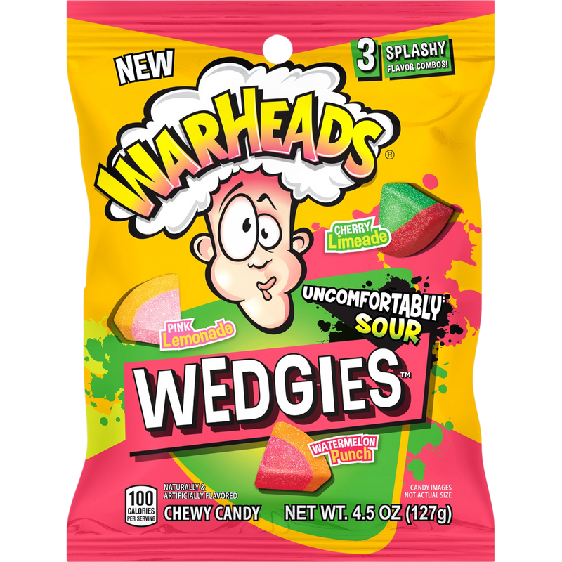 Warheads Wedgies 12 Count