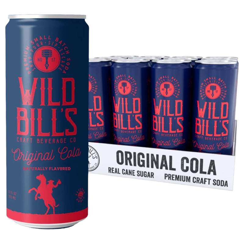Wild Bill's Original Cola Soda 12 Count