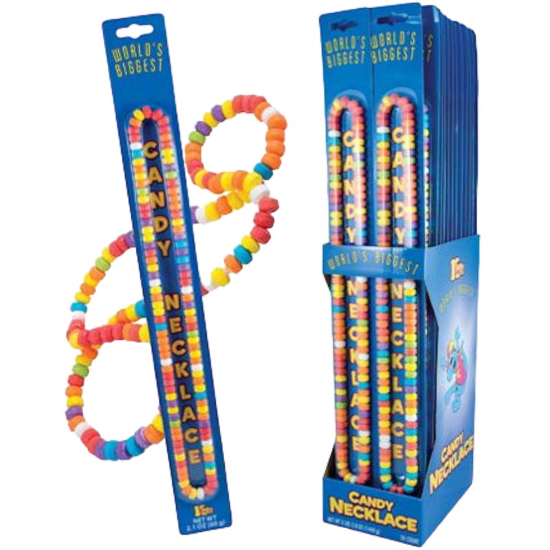 World's Biggest Candy Necklace 24 Count