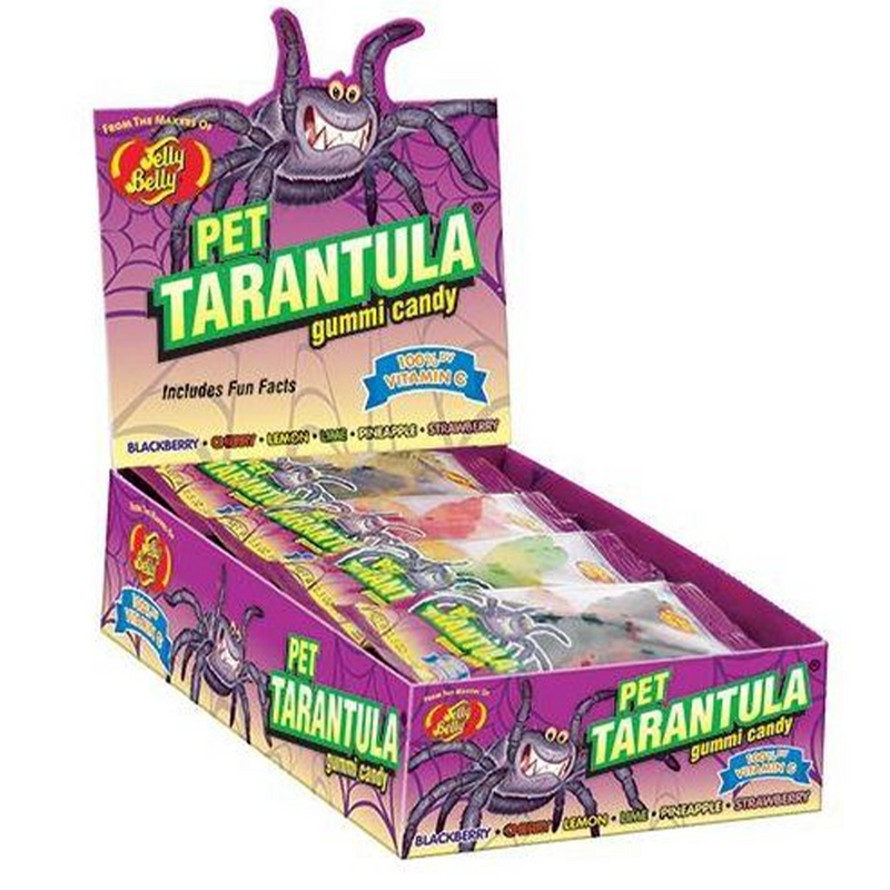 Jelly Belly Gummi Pet Tarantulas 24 Count