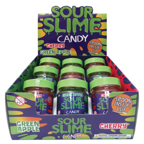 Sour Slime Candy 9 Count
