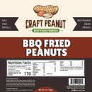 Craft Peanut BBQ Fried Peanuts 7 oz- 18 Count