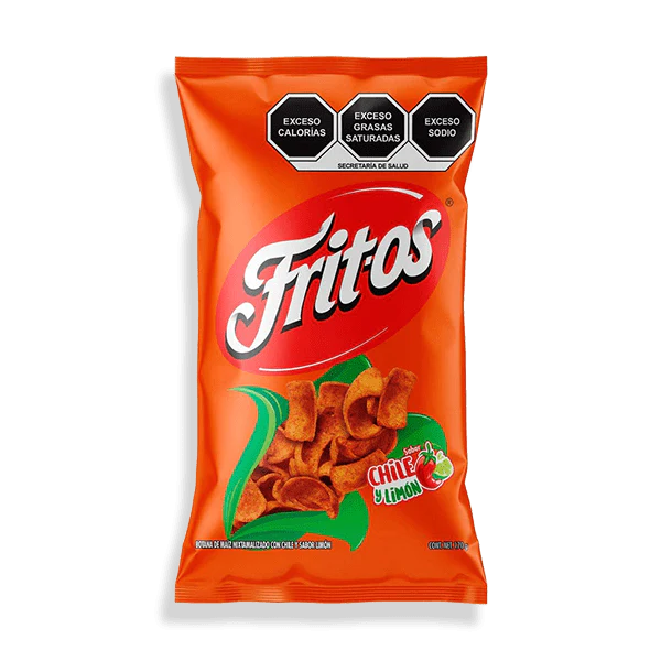 Fritos Chile Y Limon Chips Single Mexico
