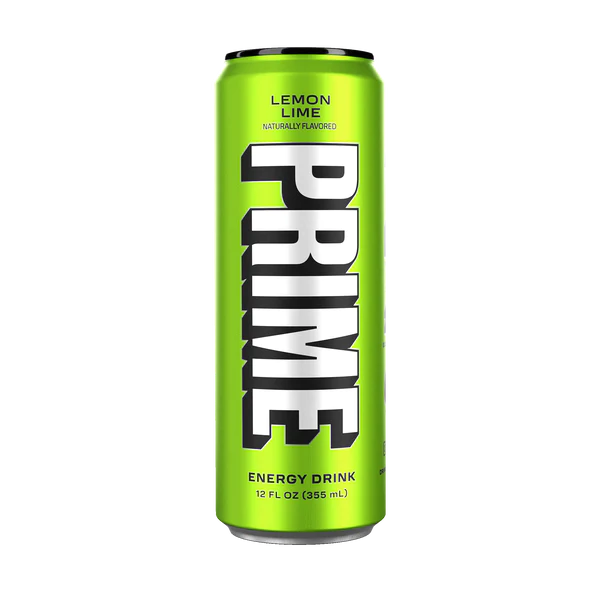 Prime Lemon Lime Energy 24PK