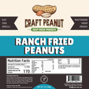 Craft Peanut Ranch Fried Peanuts 7 oz- 18 Count