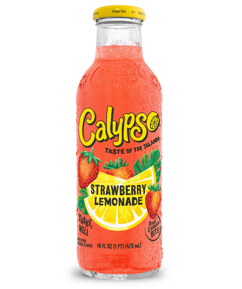 Calypso Lemonade Strawberry 12 Count