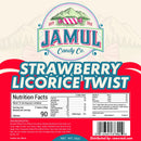 Jamul Candy Co. Strawberry Licorice 16 OZ - Cow Crack