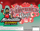 Micheladas El Gordo Watermelon Chamoy Rings 8 OZ