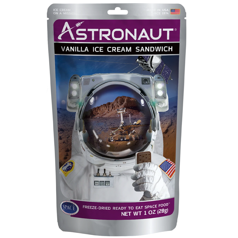 Astronaut Vanilla Ice Cream Sandwich