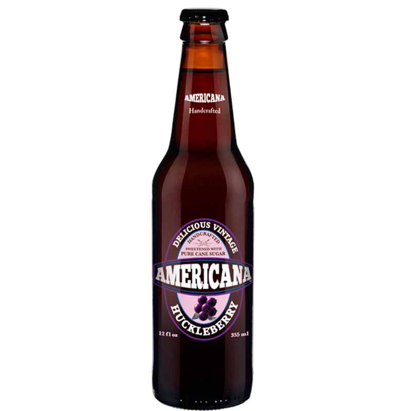Americana Huckleberry Soda 24 Count