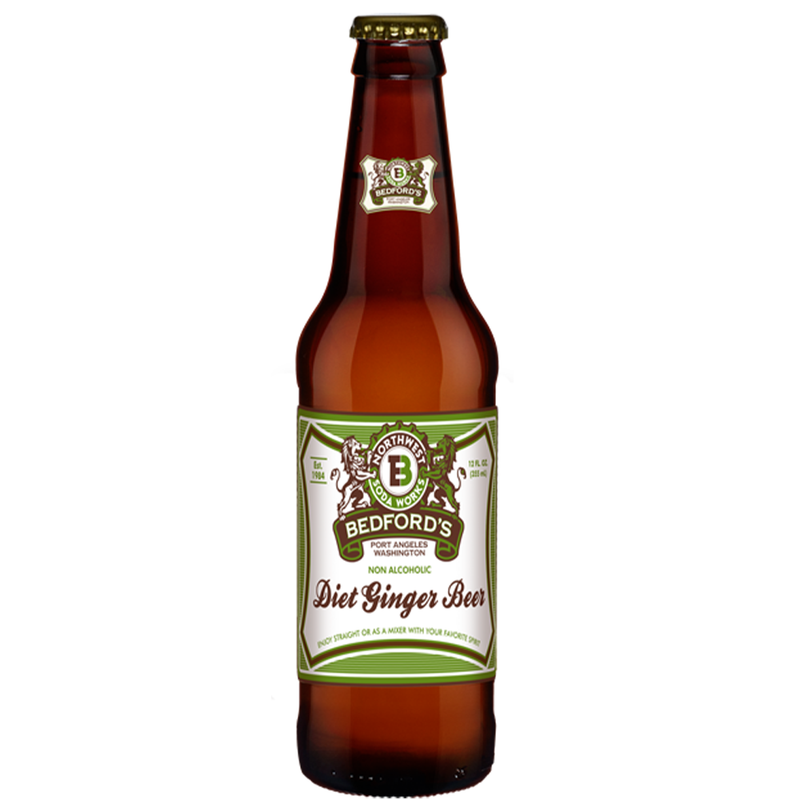 Bedford's Diet Ginger Beer 24 Count