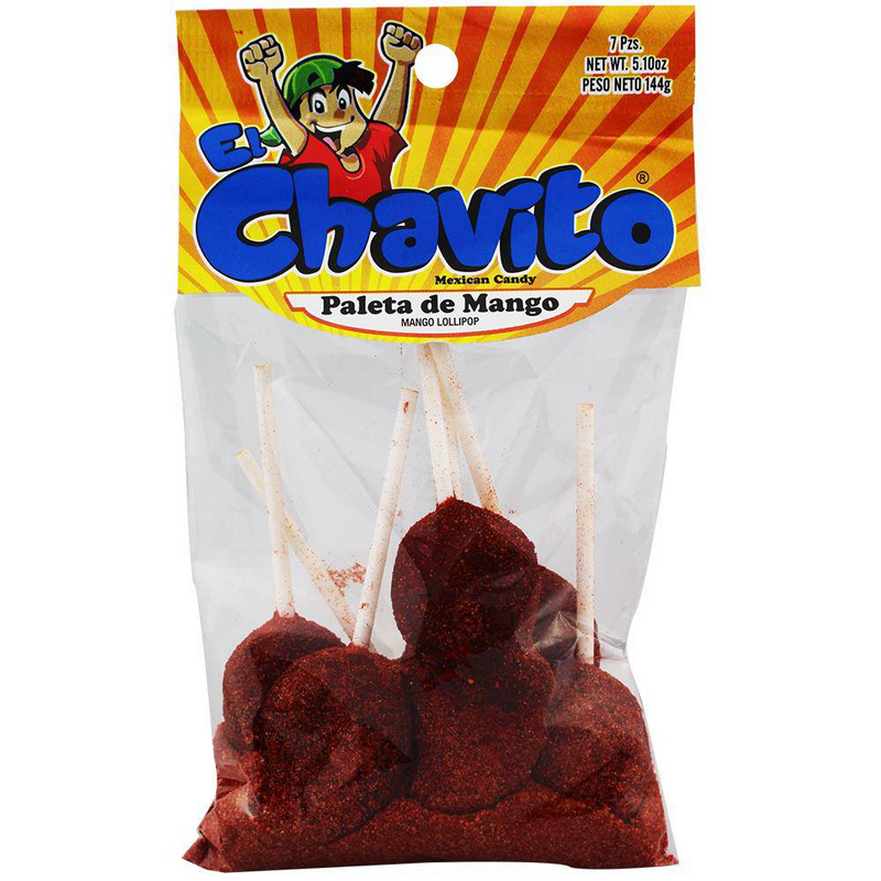 El Chavito Paleta de Mango 5.1 oz 12 Count
