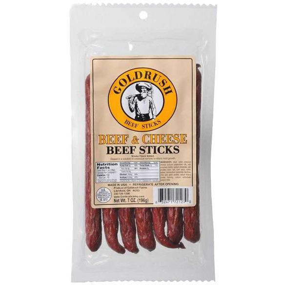 Goldrush Beef & Cheese Beef Stick - Cow Crack