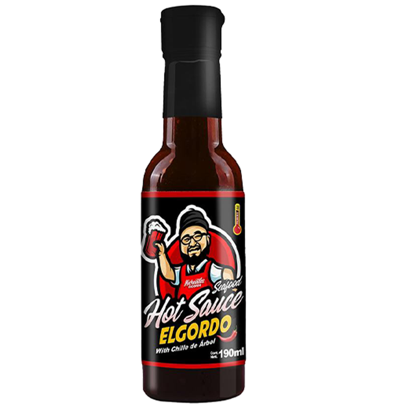 Hot Sauce El Gordo Black 190 ml