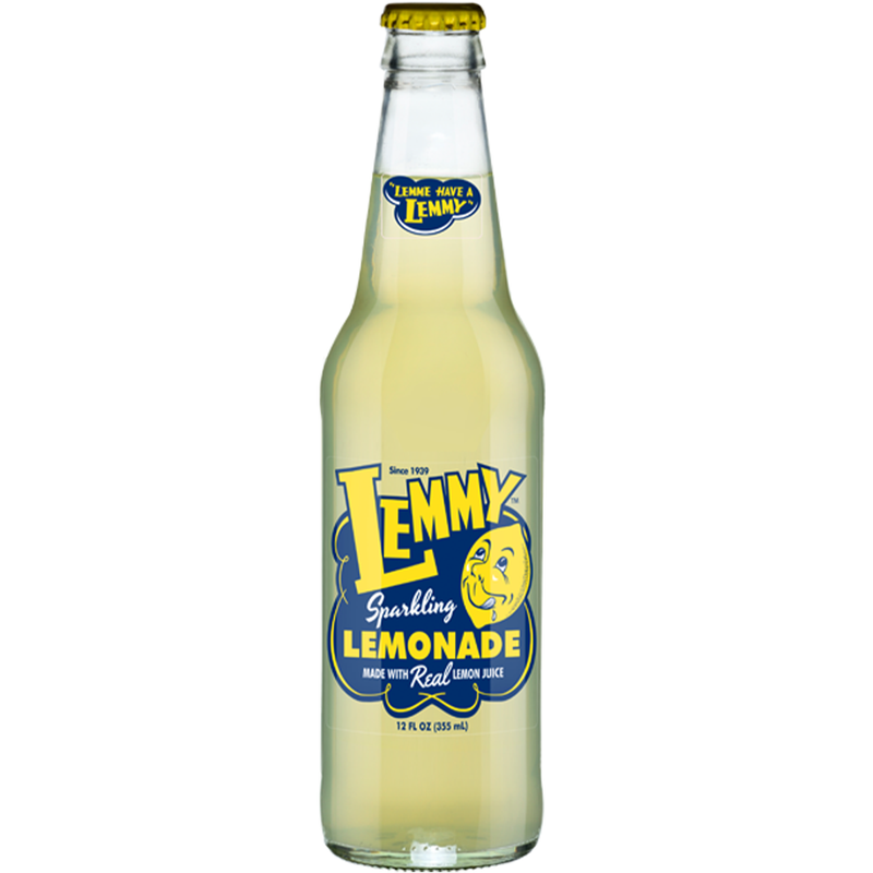 Lemmy Sparkling Lemonade Soda 24 Count