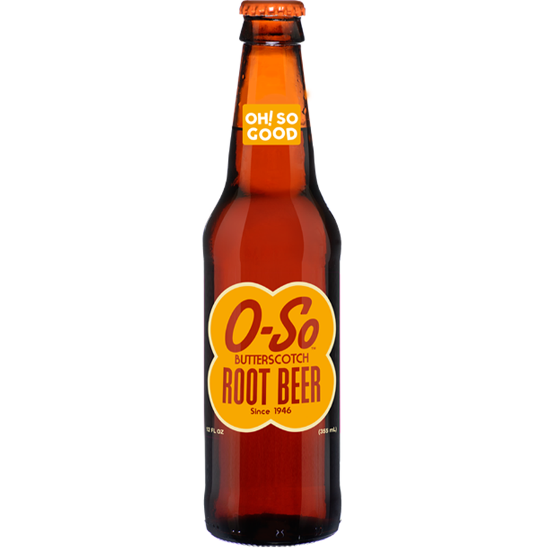 O-So Butterscotch Root Beer 24 Count