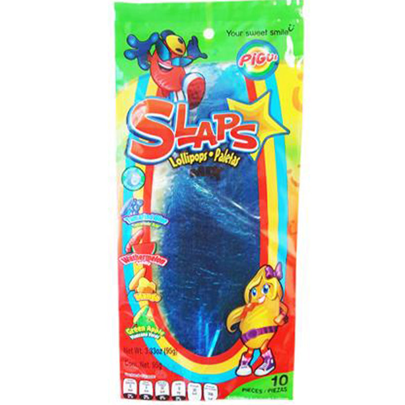Slaps Mixed Flavors Lollipops