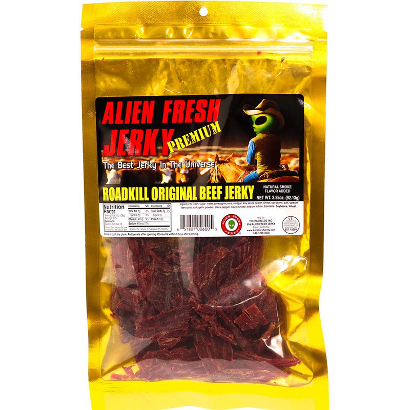 Alien Fresh Jerky Roadkill Original 3.25 OZ - Cow Crack
