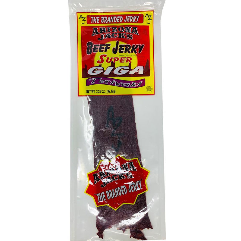 Arizona Jacks Super Giga Teriyaki 3.25 OZ - Cow Crack