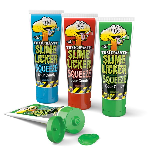 Toxic Waste Slime Licker Squeeze 12 Count