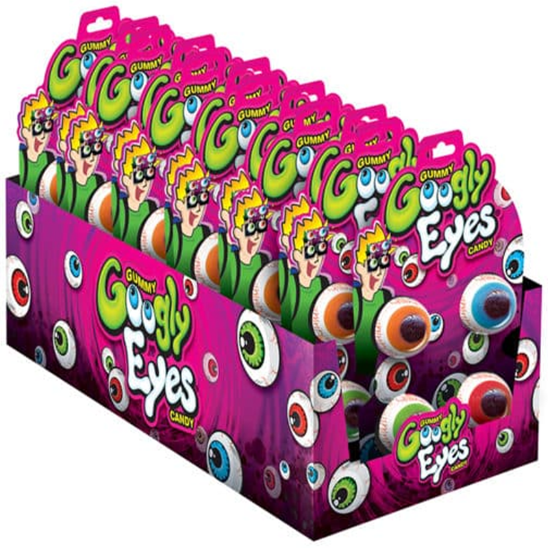 Googly Eyes Gummy Candy 12 Count