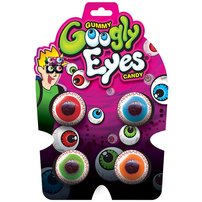 Googly Eyes Gummy Candy 12 Count