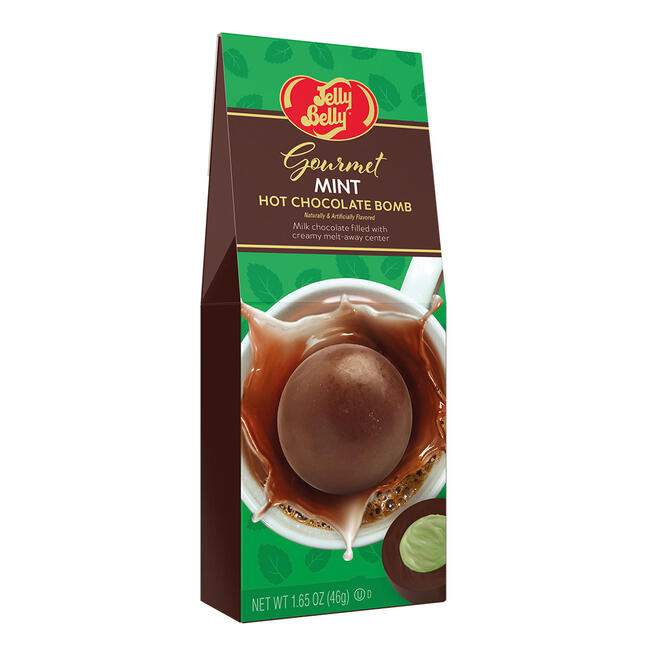 Jelly Belly Mint Hot Chocolate Bomb