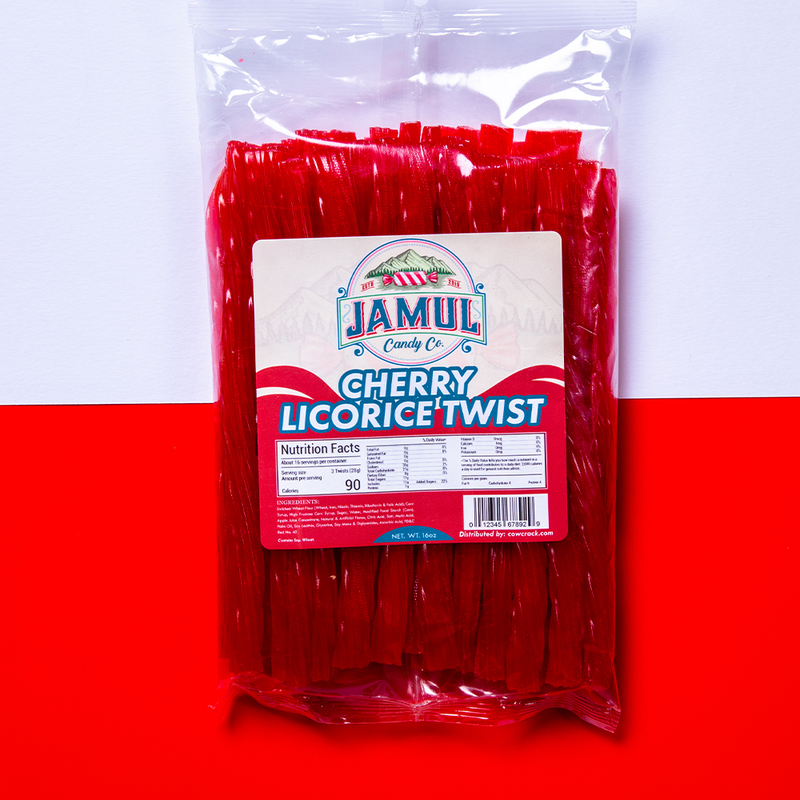 Jamul Candy Co. Cherry Licorice 16 oz