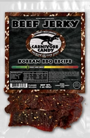 Carnivore Candy Korean Style BBQ Beef Jerky 3 OZ